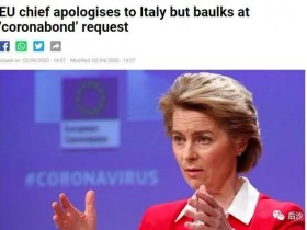 欧盟向意大利致歉吃了个闭门羹后者为何腰板这么直！