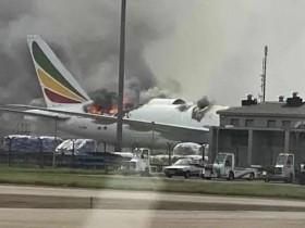 上海浦东机场一架飞机起火个中原因耐人寻味！