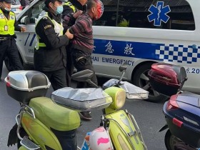 都是血!上海一男子持刀砍人致9伤竟含2民警就因为这件事没处理好!