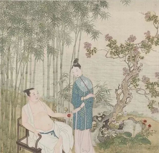 古代服装女装图片大全之啥也不露她们如何度过炎夏