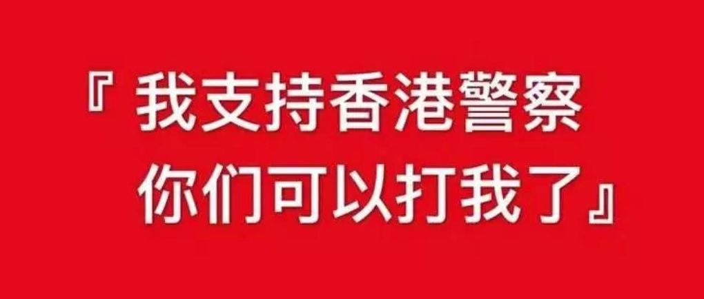 环球网记者被围殴视频惊怵但付国豪仍高喊：我支持香港警察 你们可以打我了